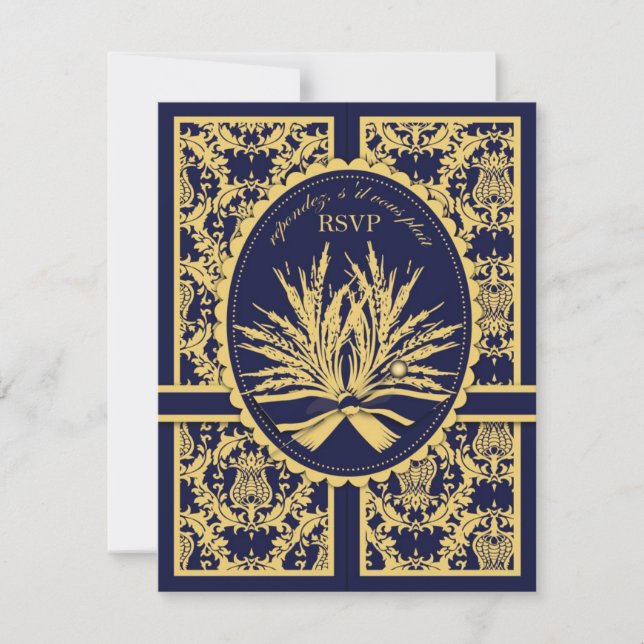 Guilded Summer RSVP Card_Vilma Card (Front)
