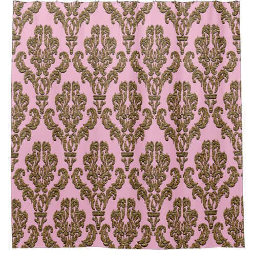 Guildhall Jaspian Ultra Chic Damask Shower Curtain