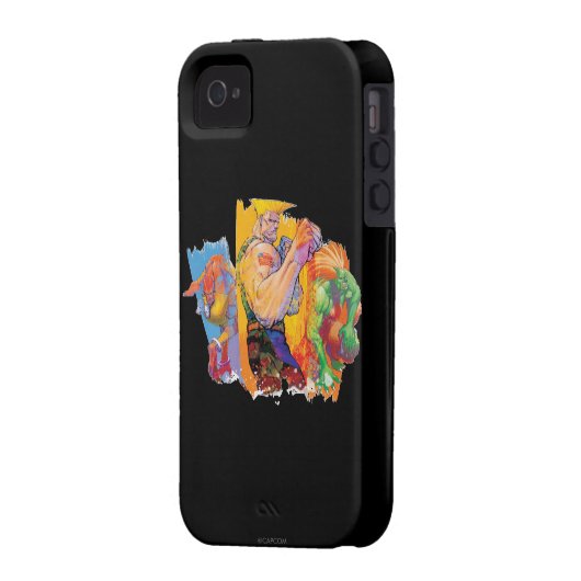 Guile, Blanka & Dhalsim Case-Mate iPhone Case (Back Left)