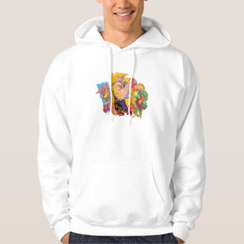 Guile Blanka  Dhalsim Hoodie