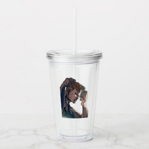 Guile Combing Hair Acrylic Tumbler