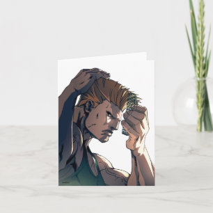 Guile Combing Hair Card