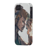 Guile Combing Hair Case-Mate iPhone Case (Back Left)