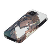 Guile Combing Hair Case-Mate iPhone Case (Bottom)