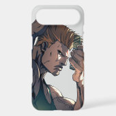 Guile Combing Hair Case-Mate iPhone Case (Back)
