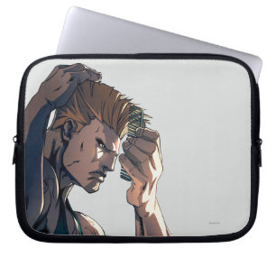 Guile Combing Hair Laptop Sleeve