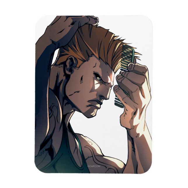 Guile Combing Hair Magnet (Vertical)
