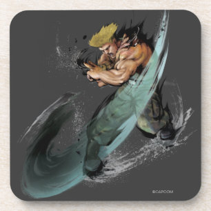 Guile Sonic Boom Beverage Coaster