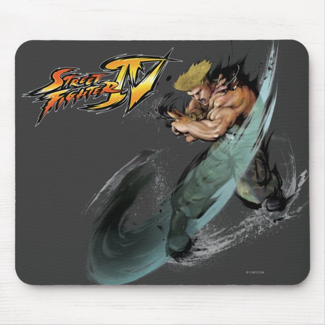 Guile Sonic Boom Mouse Pad (Front)