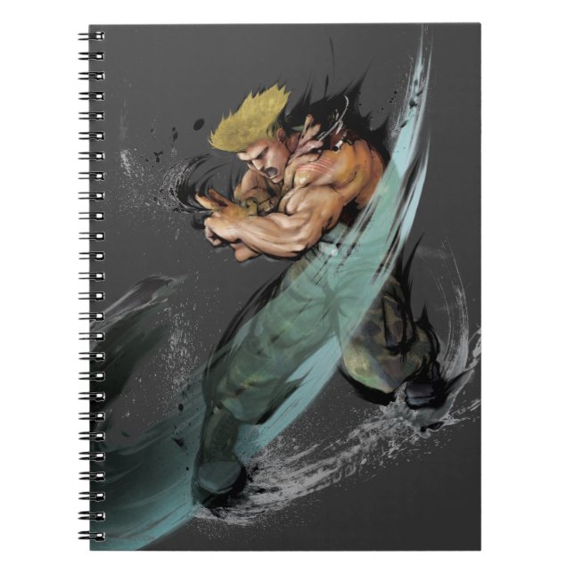 Guile Sonic Boom Notebook (Front)