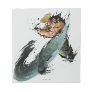 Guile Sonic Boom Notepad