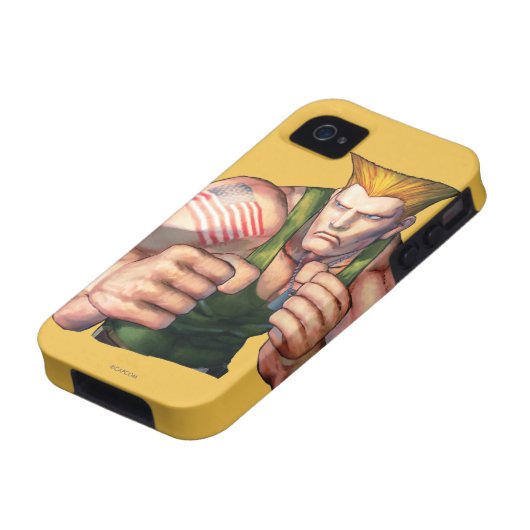 Guile With Fists Case-Mate iPhone Case (Bottom)