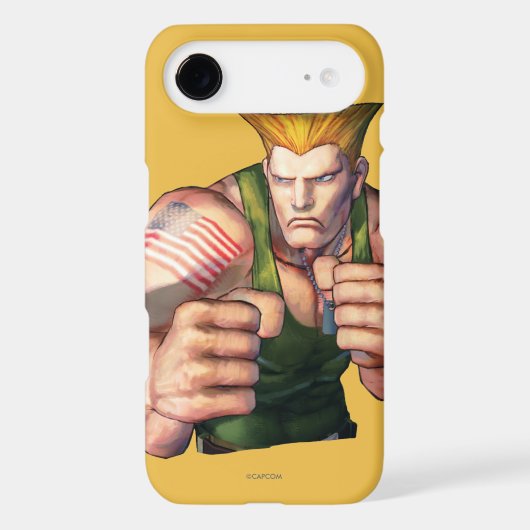 Guile With Fists Case-Mate iPhone Case (Back)
