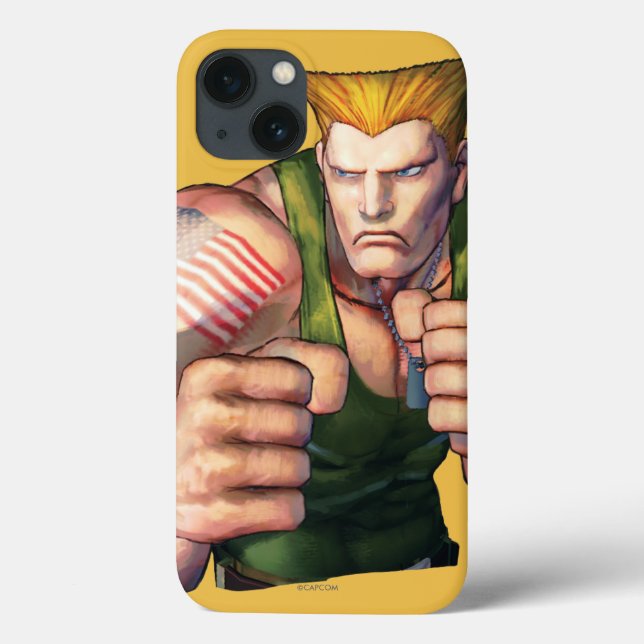 Guile With Fists Case-Mate iPhone Case (Back)