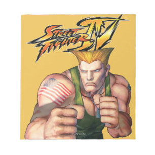 Guile With Fists Notepad