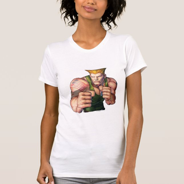 Guile With Fists T-Shirt (Front)