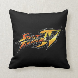 Guile With Jacket 2 Throw Pillow