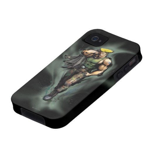 Guile With Jacket Case-Mate iPhone Case (Bottom)