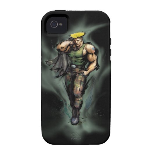 Guile With Jacket Case-Mate iPhone Case (Back)