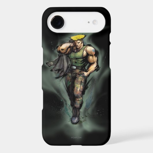 Guile With Jacket Case-Mate iPhone Case (Back)