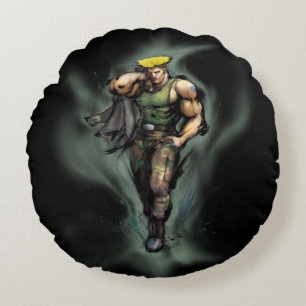 Guile With Jacket Round Pillow