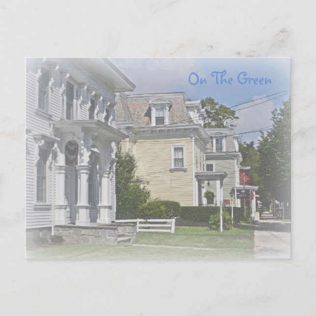 Guilford On The Green Post Card (Front)