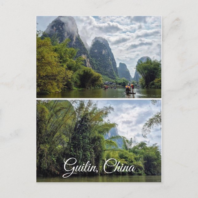 Guilin, China Collage Postcard (Front)