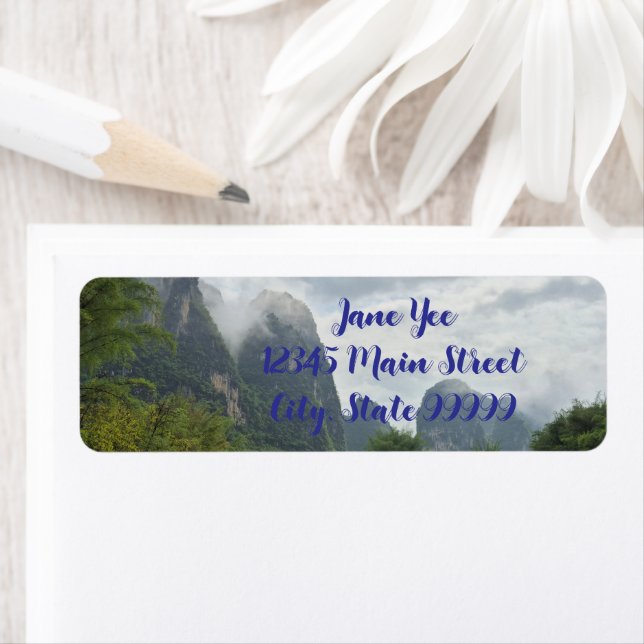 Guilin, China Label (Insitu)