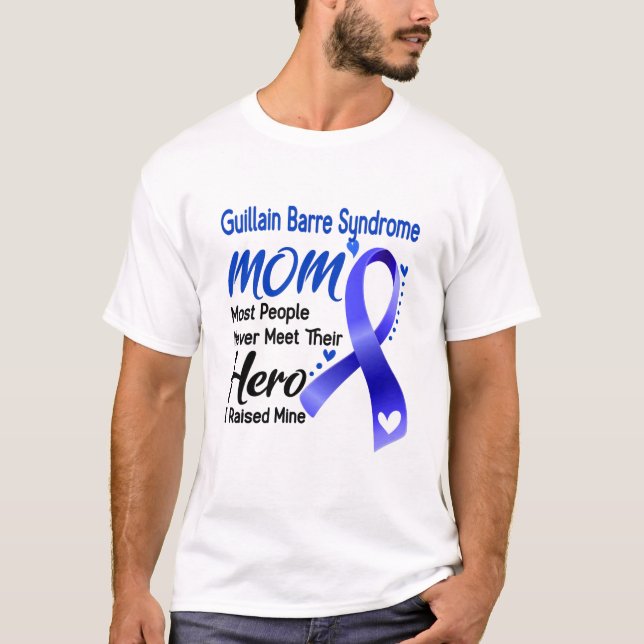 Guillain Barre Syndrome Awareness Month Ribbon Gif T-Shirt (Front)