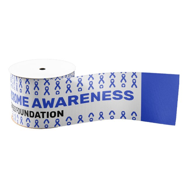 Guillain-Barre Syndrome Awareness Pattern Ribbon (Spool)