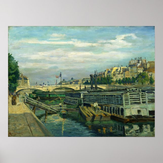 Guillaumin - The Bridge Of Louis Philippe Poster (Front)