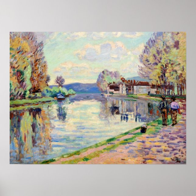 Guillaumin - The Seine At Samois Poster (Front)