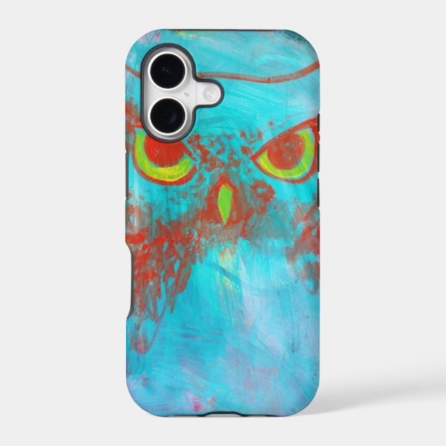 Guillo Perez 3 Owl Iphone Case (Back)