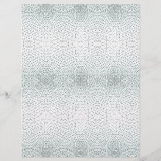 Guilloché Security Cheque Background Symmetry (Front)