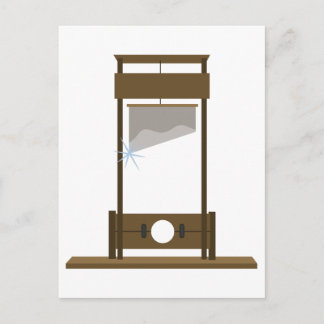 Guillotine Postcard