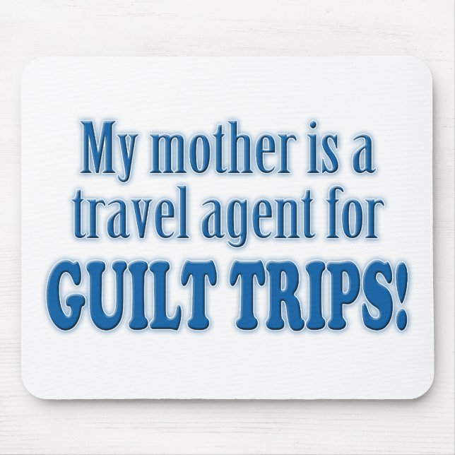 Guilt Trips Mouse Pad (Front)