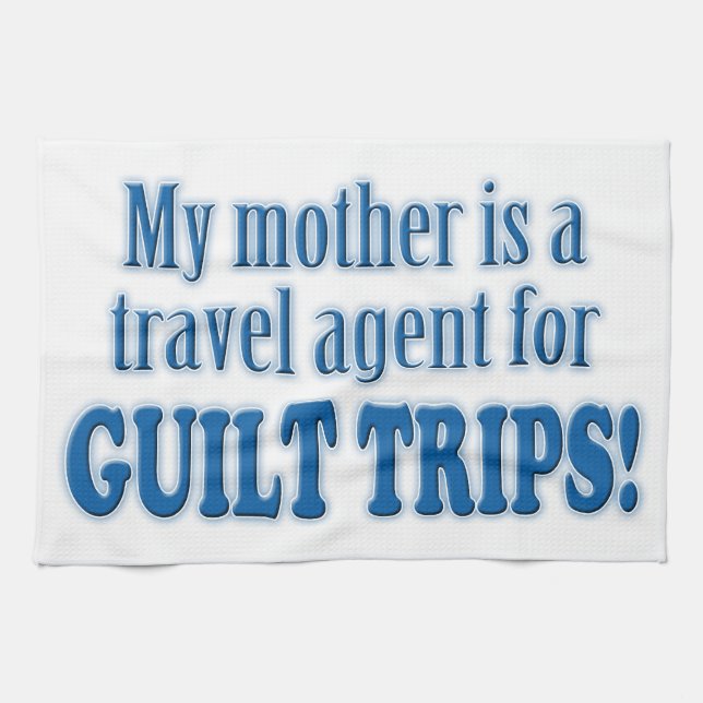 Guilt Trips Towel (Horizontal)