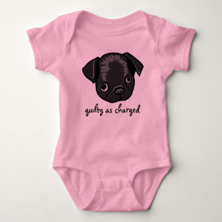 Guilty as Charged (design for girls) Baby Bodysuit