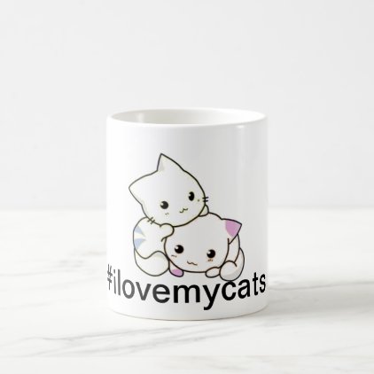 Guilty Cats ™ - I Love My Cats Mug