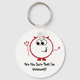 Guilty Devil Weeble Keychain