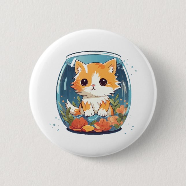 Guilty Kitty Button (Front)