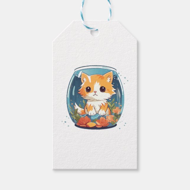 Guilty Kitty Gift Tags (Front)
