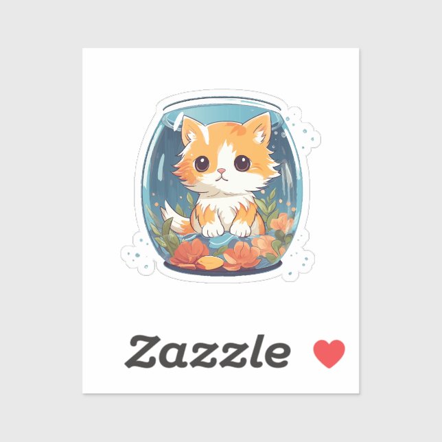 Guilty Kitty Sticker (Sheet)