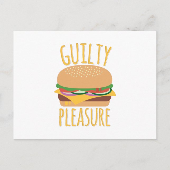 Guilty Pleasure Postcard (Front)