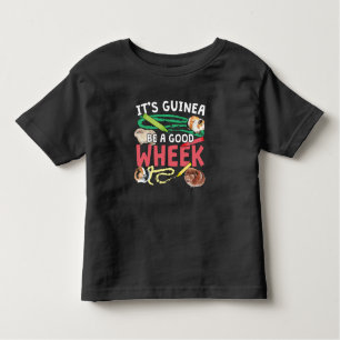 Guinea Be a Good Wheek -Guinea Pig Pun Toddler T-shirt