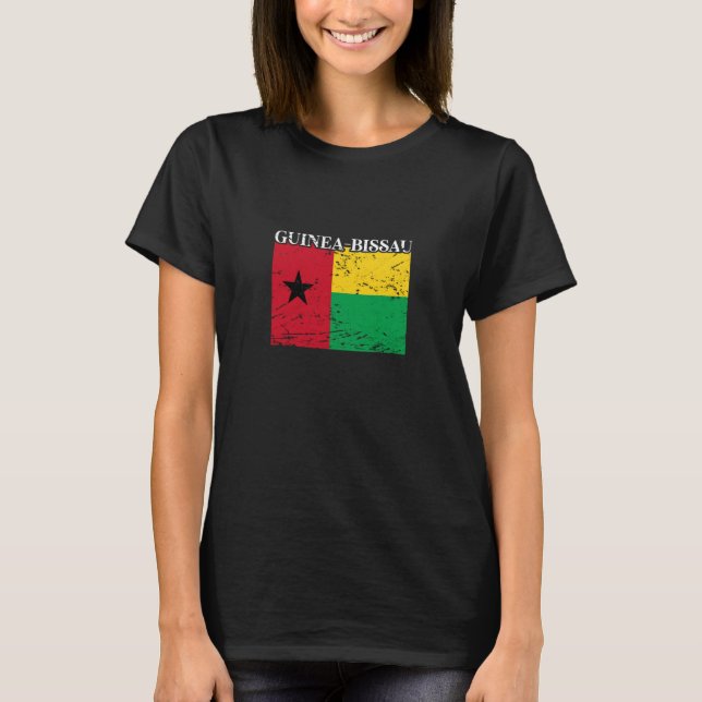 Guinea Bissau African Pride and Heritage T-Shirt (Front)