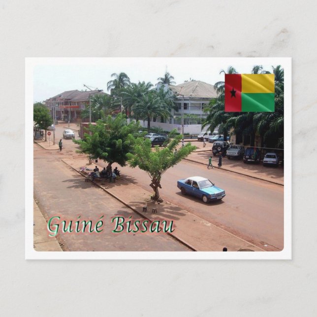 Guinea-Bissau - Bissau - City Center - Postcard (Front)