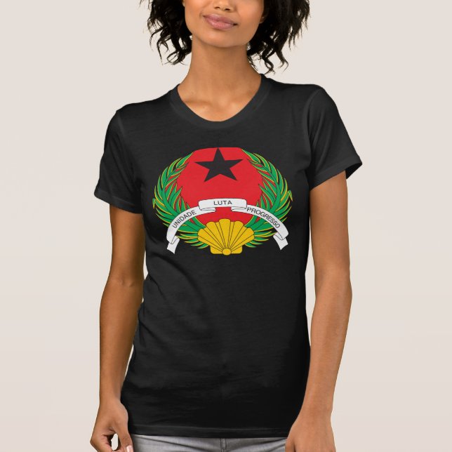 Guinea Bissau Coat of Arms T-shirt (Front)