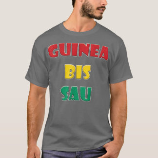 guinea bissau Colorful Words  T-Shirt
