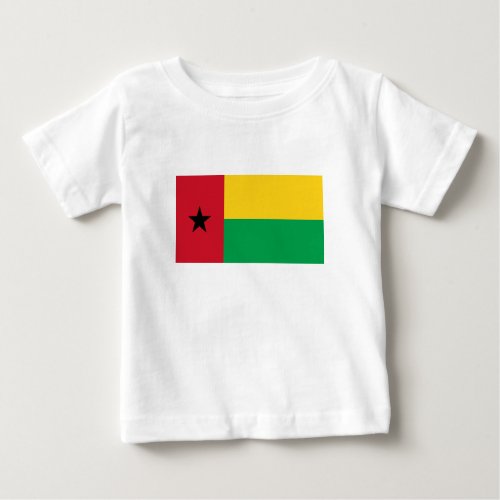 Guinea Bissau Flag Baby T_Shirt